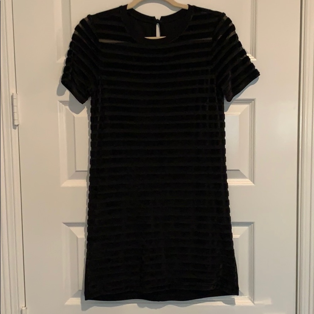 French Connection Bernice Velvet dress
